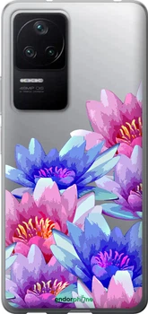 Чехол на Xiaomi Poco F4 Лотос "4862u-3917-70447"