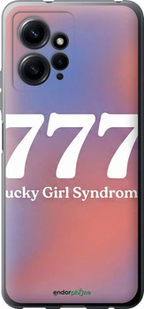 Чехол на Xiaomi Redmi Note 12 4G Aesthetic Aura Gradient 777 Lucky Energy "6782u-3021-70447"