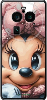 Чехол на Oppo Find X6 Pro Минни Маус с бантиком "6055u-3041-70447"