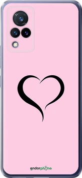 Чехол на Vivo V21 Сердце 1 "4730u-2368-70447"
