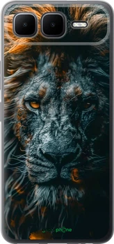 Чехол на Infinix Smart 10 PLus Лев в сумерках "6154u-4108-70447"