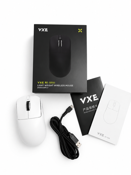 Бездротова ігрова мишка VGN VXE R1 SE+ Біла