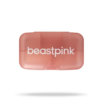 Таблетниця Daily рожева - GymBeam BeastPink
