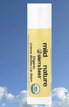 Органічний бальзам для губ крем-брюле 4,25г Mild by Nature
