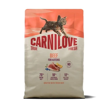 Сухой корм Carnilove True Fresh Beef Kitten для котят с говядиной, 2 кг