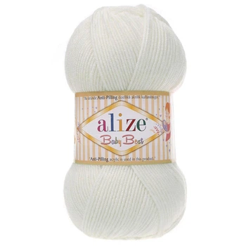 Пряжа ALIZE Baby Best, 450 жемчужный