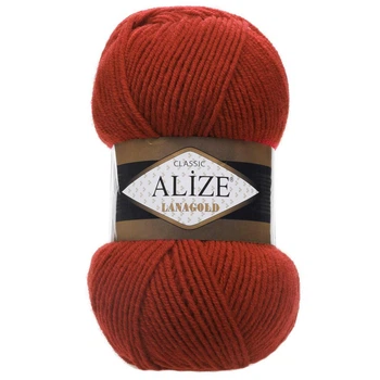 Пряжа ALIZE Lanagold, 36 терракотовый