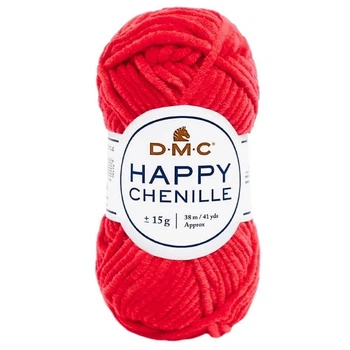 Пряжа DMC Happy Chenille, 34 красный