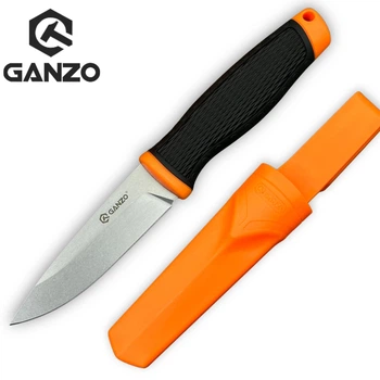 Ніж Фіксований Ganzo G806-OR Помаранчевий (8Cr14)
