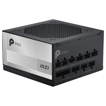 Блок живлення для корпусів MSI PRO A1000PL PCIE5, Чорний - 752382