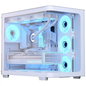Корпус AeroCool P500C-G-WT-v1, Белый - 598344