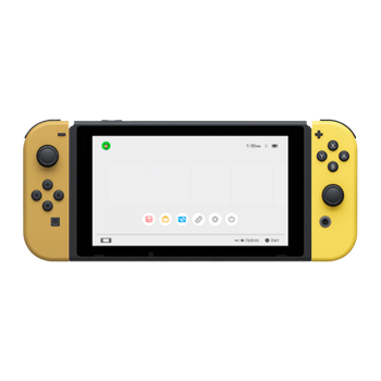 Консоль Nintendo Switch HAC-001 Pokémon: Let's Go, Pikachu! Limited Edition Модифицированная 128GB Yellow Brown + 5 Встроенных Игр Б/У