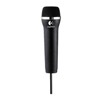 Микрофон Проводной Logitech Xbox 360 E-UR20 PlayStation 3 2 Wii PC USB Rock Band Guitar Hero Black 3m Б/У