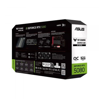 Видеокарта gf rtx 5080 16gb gddr7 tuf Gaming btf oc Asus (tuf-rtx5080-o16g-btf-gaming)