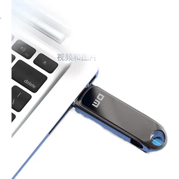 DM Daimai 128GB USB3.2 Type-C высокоскоростной твердотельный накопитель, FS530, металлический автомобильный USB-накопитель двойного назначения для телефона и компьютера, скорость чтения 530 МБ/с