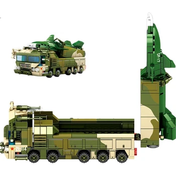 Конструктор Senbao модель балістичної ракети Dongfeng-17, збірна, для хлопчиків