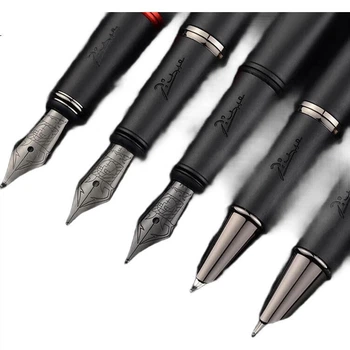 Ручка перьевая Pimio 916 Midnight Black для письма и подписи, чернильная