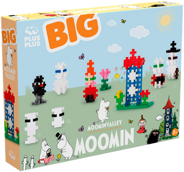 Zestaw klocków Plus Plus BIG Dolina Muminków 120 elementów 4401 (5710409202336)
