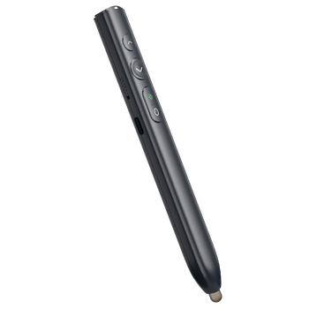 Лазерная презентация Deli Digital Dual Laser PPT с функцией записи, встроенным USB-накопителем на 32 ГБ, пультом дистанционного управления на расстоянии до 100 метров, магнитным креплением и интеллектуальной зарядкой MA221-G.
