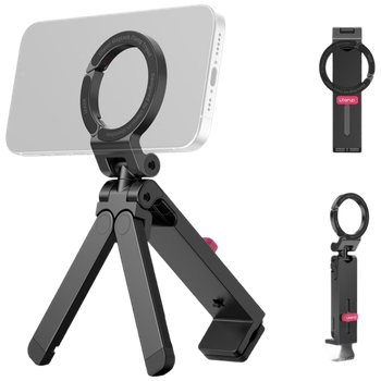 Штатив Ulanzi MA88 MagLock с магнитным креплением для рабочего стола, портативная подставка для телефона, крепление для высокоскоростного поезда или самолета, складной кронштейн для установки на стол.