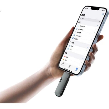 Флеш-накопитель Lenovo Dual-Interface 32GB большой емкости USB, Type-C для телефона и компьютера, офисный USB 3.2, металлический корпус, компактный и портативный, для установки в автомобиль, бизнес-класса.