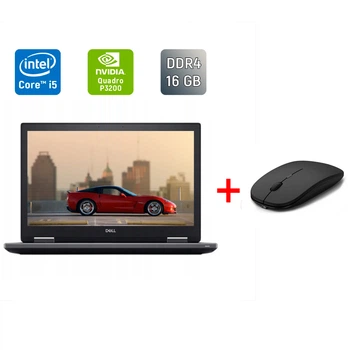 Ноутбук робоча станція Б-клас Dell Precision 7730 / 17.3" (1920x1080) IPS / Intel Core i5-8400H (4 (8) ядра по 2.5 - 4.2 GHz) / 16 GB DDR4 / 512 GB SSD / nVidia Quadro P3200, 6 GB GDDR5, 192-bit / HDMI б/в + Подарунок Бездротова миша / USB