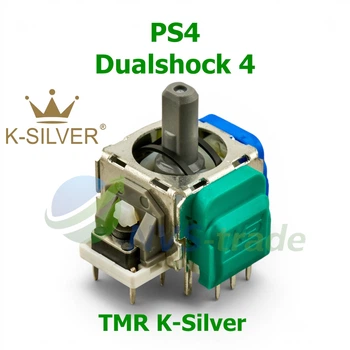 TMR Стик джойстик SONY Dualshock PS4 K-Silver (3D механизм аналога playstation 4)