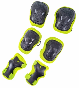 Комплект дитячого захисту А18 XS (3-7 р) чорно-салатовий (G0002696)