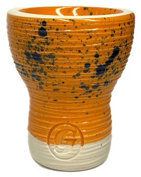 Чаша GrynBowls Turka Mummy White - Orange
