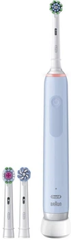 Електрична зубна щітка Oral-B Pro 3 3700 Blue + Brush Head