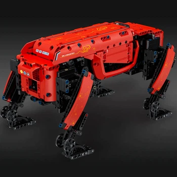 Супер-конструктор Mould King AlphaDog с WIFI упралением (совместим с LEGO) Красный