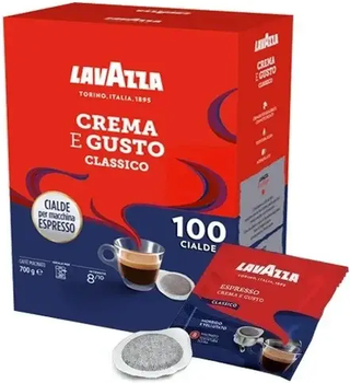 Кофе в чалдах ESE Lavazza Crema e Gusto (100 чалд)