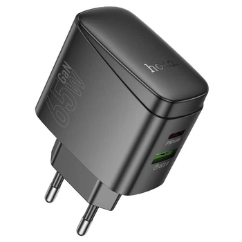 Мережевий зарядний пристрій HOCO CS63A Bright PD charger 65W Black