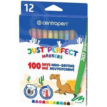 Фломастеры Centropen Perfect 12 цветов (2510/12)