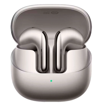 Навушники бездротові вкладки Xiaomi Buds 5 Bluetooth сріблястий