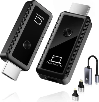 Беспроводной HDMI передатчик и приемник Pwaytek 4K 1080P 60Hz Dual Band 30м