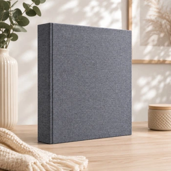 Фотоальбом 10x15см 200 фото GEDEON DPH46200 LINEN GREY(B)