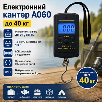 Электронный кантер A060 до 40 кг