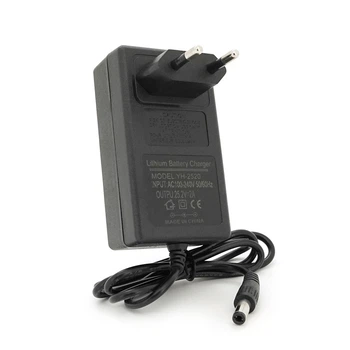 Зарядное устройство для аккумуляторов Li-ion 25,2V2A, штекер 5.5*2.5, индикация