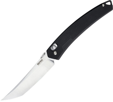 Ніж SRM 9211-GB2 складаний туристичний Ambi-Lock 8Cr13MoV / G10 9.2 см Чорний