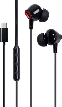 Наушники Vention Echo Lite USB-C In-Ear Wired Black (GBBBAV)