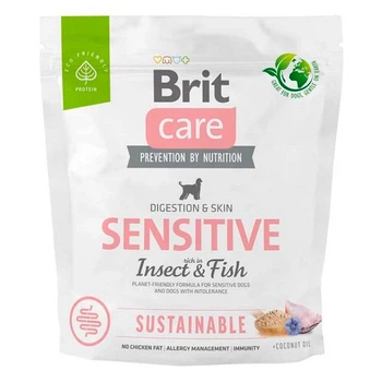 Brit Care Dog Sustainable Sensitive для собак с чувствительной кожей - 1 кг 172187