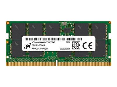 Оперативна пам'ять Micron 16GB SODIMM DDR5 5600MHz ECC (MTC10C1084S1TC56BD1) Б/В