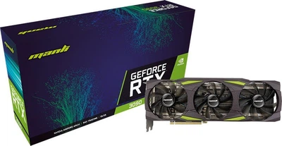 Видеокарта GeForce RTX 3090 24GB Manli (M-NRTX3090/6RHHPPP-M3478) Б/У