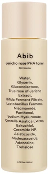 Toner do twarzy Abib Jericho Rose PHA nawilżający 200 ml (8809968201366)