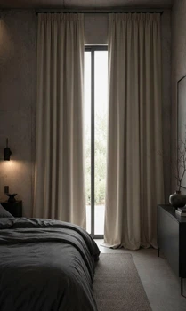 Штора Blackout OmHomeBrand бежева