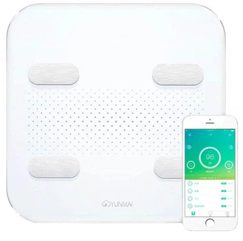 Смарт-весы Xiaomi YUNMAI S Smart Scale White (M1805CH-WH)
