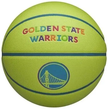 Баскетбольный мяч Wilson NBA Team Neon Golden State Warriors размер 7 композитная кожа (WZ4037403XB)