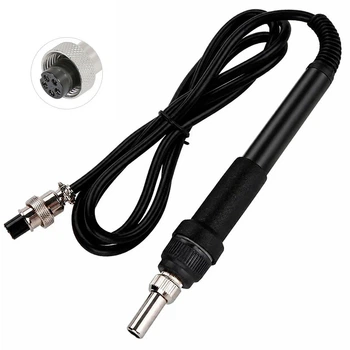 Паяльник Quicko T12 907 / ручка для паяльных станций 955 / 958 / 5-pin Черно-белый
