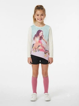 Лонгслів дитячий на дівчинку Disney Soy Luna 122-128cм Різнобарвний (1779)